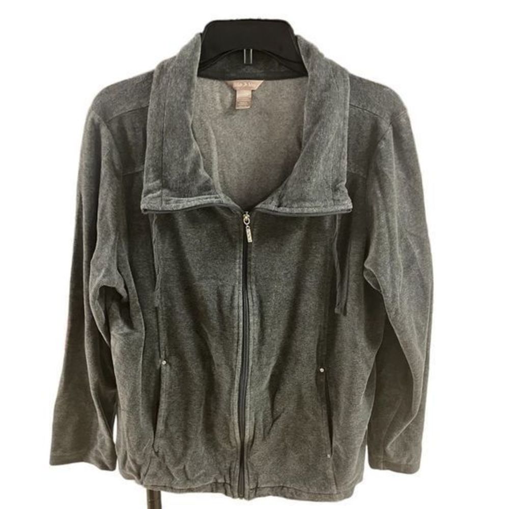 Womens White Stag full zip up jacket